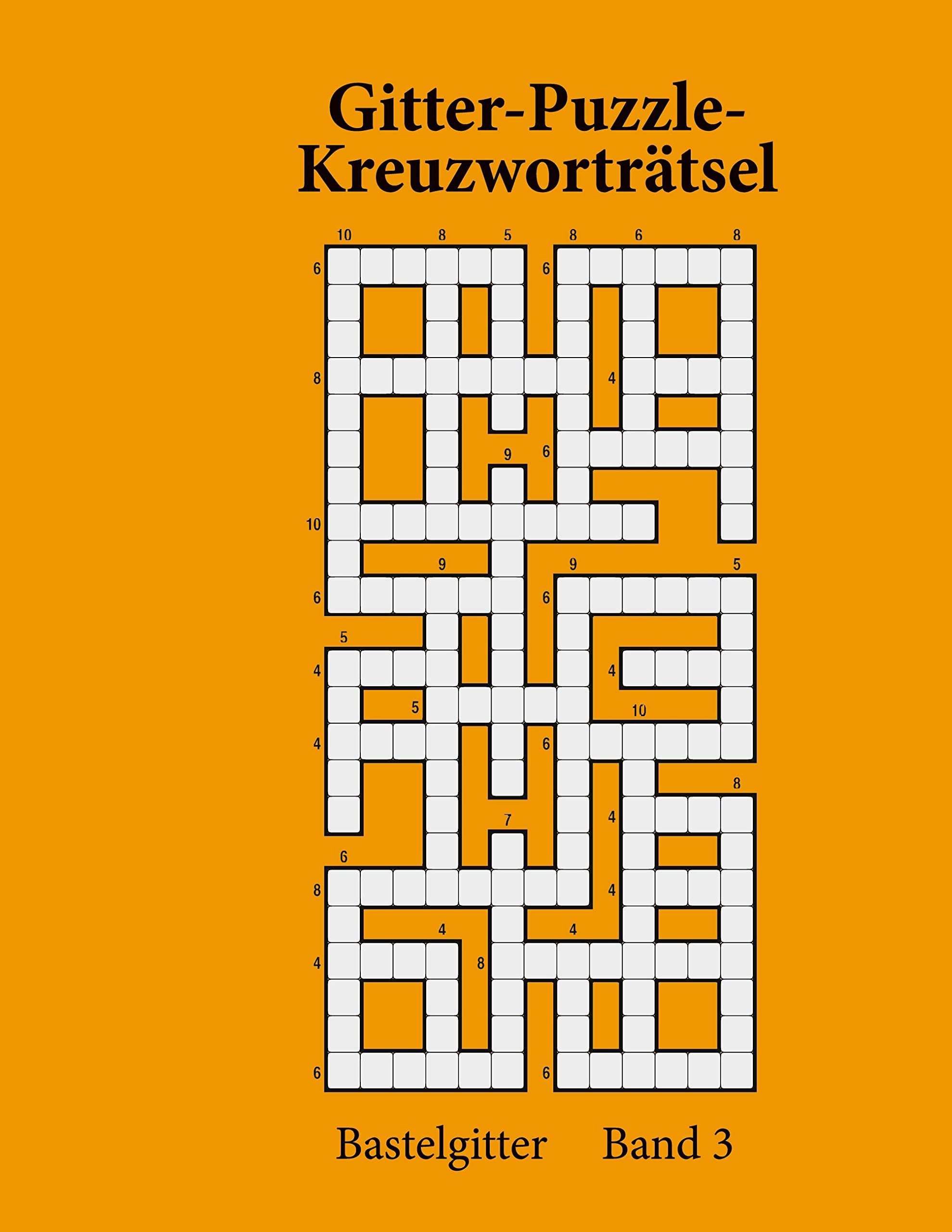 Gitter-Puzzle-Kreuzworträtsel: Bastelgitter Band 3 Leisure & Fun