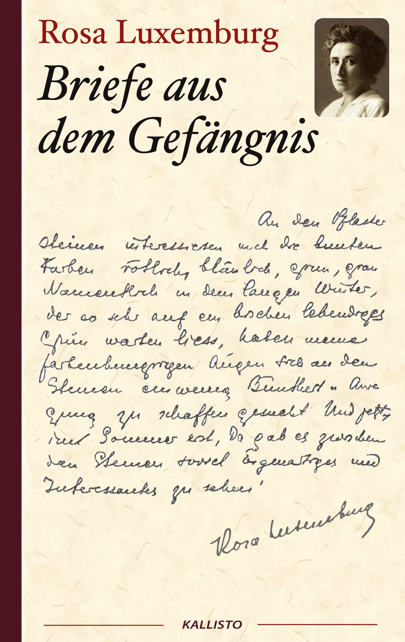 Rosa Luxemburg: Briefe aus dem Gefängnis Personalities