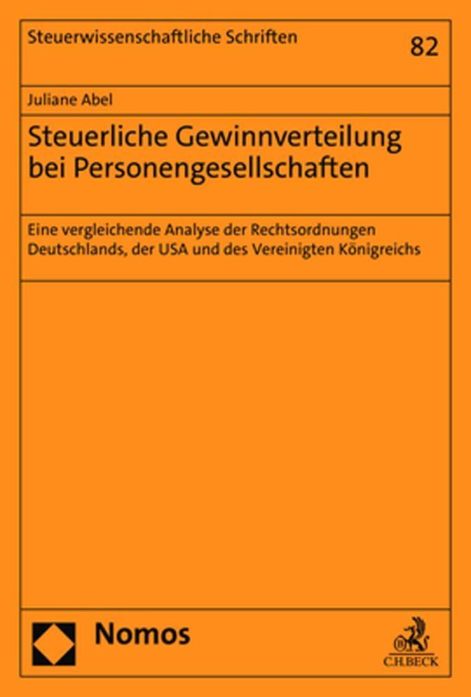 Steuerliche Gewinnverteilung bei Personengesellschaften Law