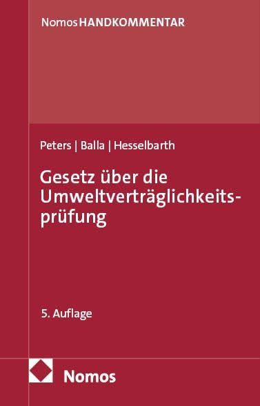 Gesetz über die Umweltverträglichkeitsprüfung Law