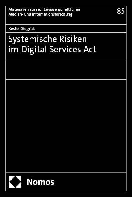 Systemische Risiken im Digital Services Act Law