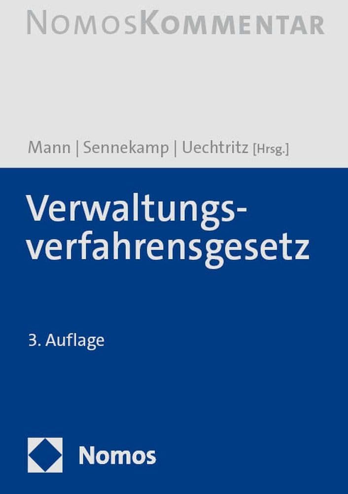 Verwaltungsverfahrensgesetz: VwVfG Law