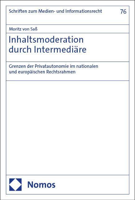 Product Image: Inhaltsmoderation durch Intermediäre