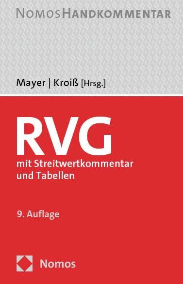 Rechtsanwaltsvergütungsgesetz: RVG Law
