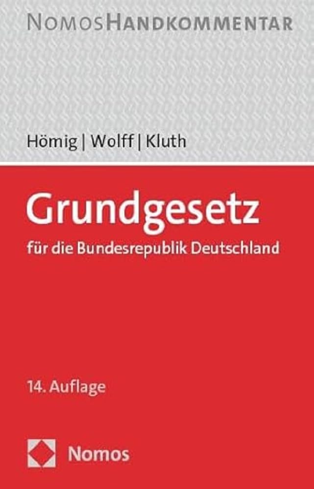 Grundgesetz für die Bundesrepublik Deutschland Law