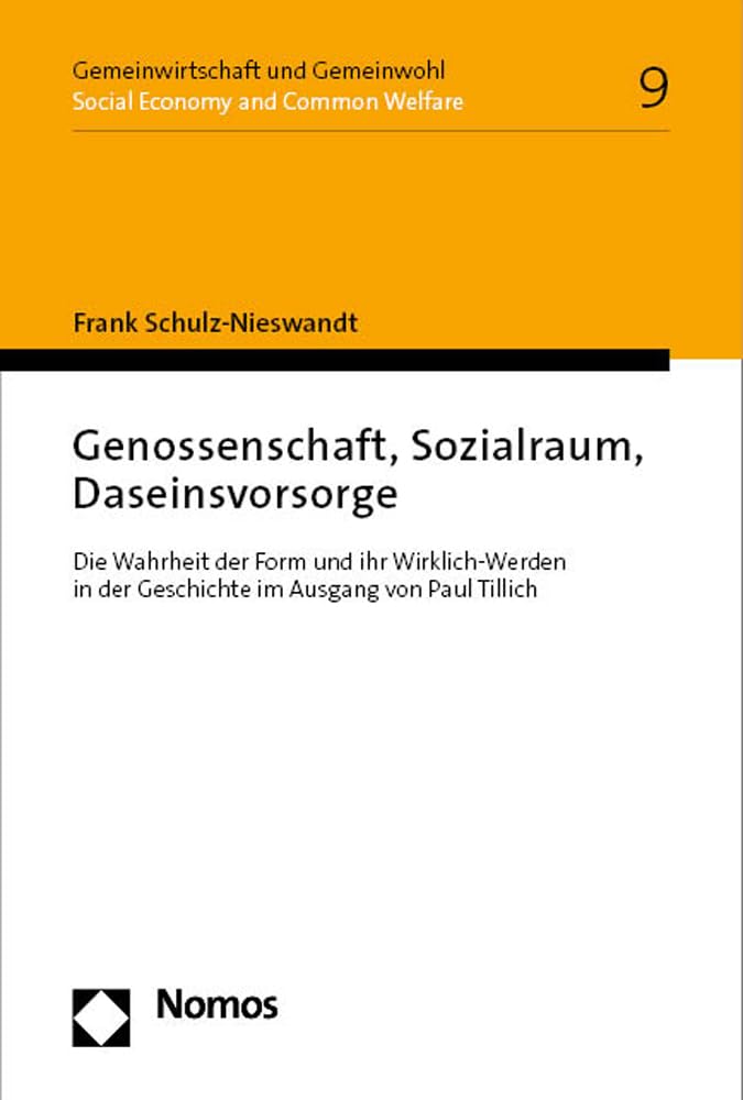 Genossenschaft, Sozialraum, Daseinsvorsorge Law