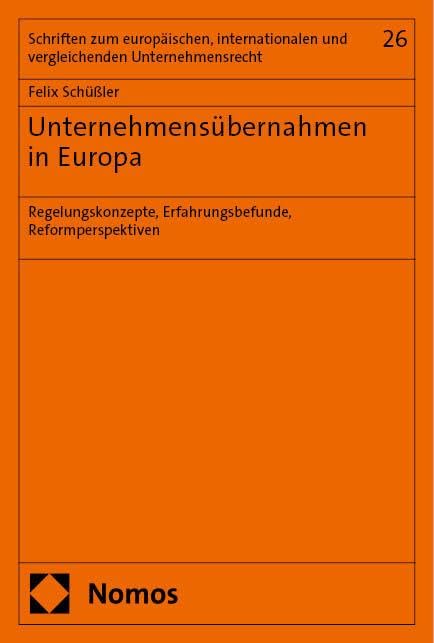 Unternehmensübernahmen in Europa Law