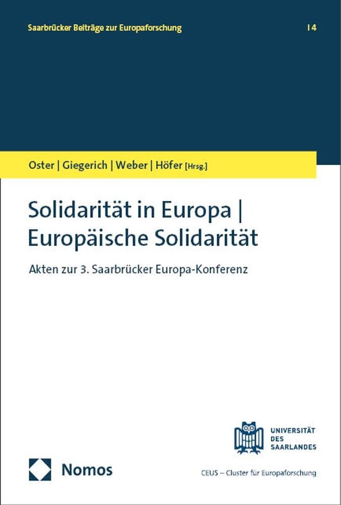 Solidarität in Europa | Europäische Solidarität Law