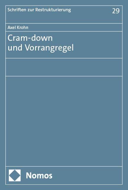 Cram-down und Vorrangregel Law Books