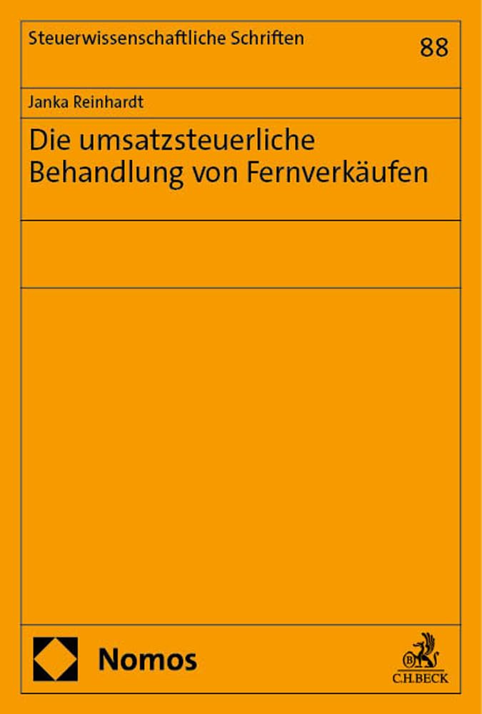 Die umsatzsteuerliche Behandlung von Fernverkäufen Law