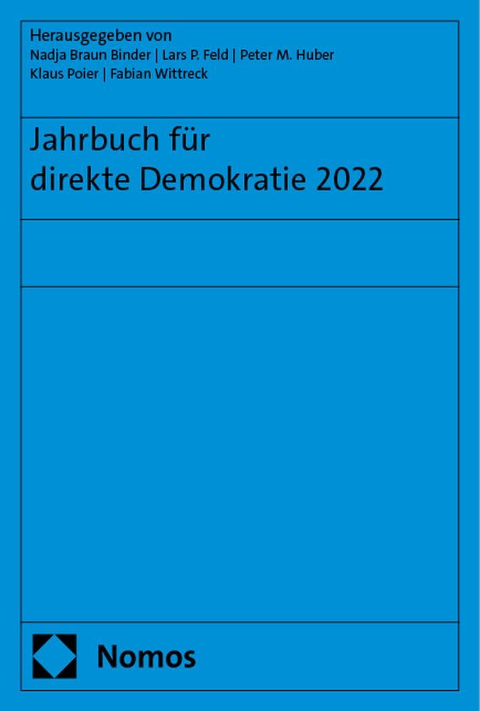 Jahrbuch für direkte Demokratie 2022 Law