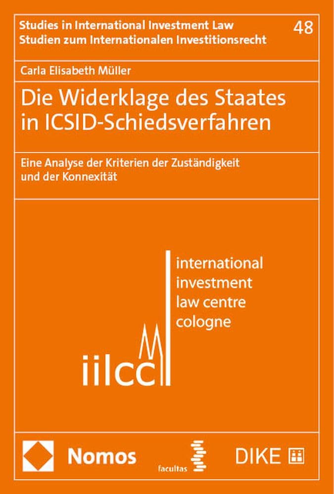 Die Widerklage des Staates in ICSID-Schiedsverfahren Law