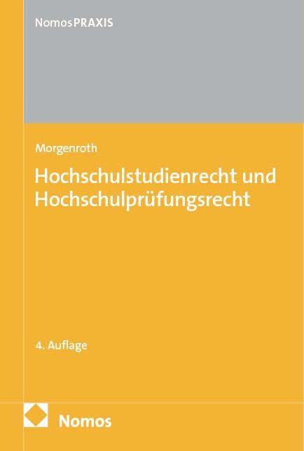 Hochschulstudienrecht und Hochschulprüfungsrecht Law
