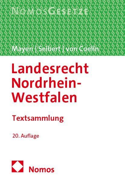 Landesrecht Nordrhein-Westfalen Law