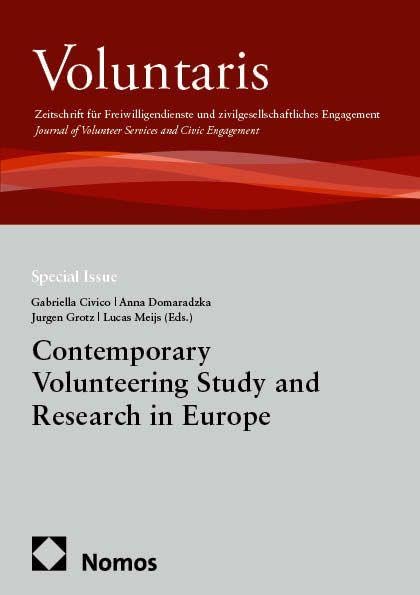 Contemporary Volunteering Study and Research in Europe Social Sciences