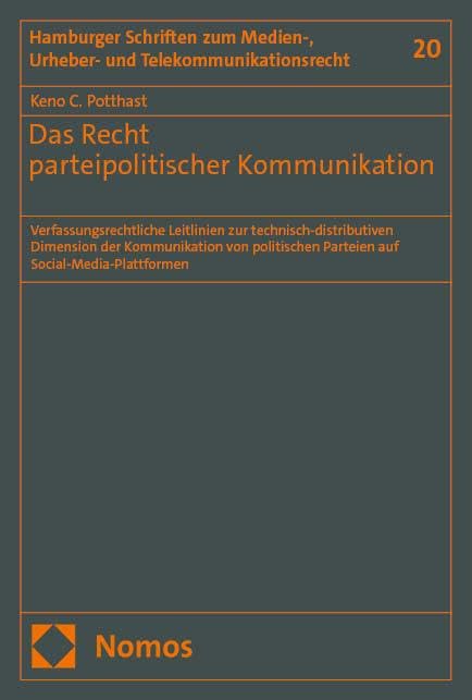 Das Recht parteipolitischer Kommunikation Law