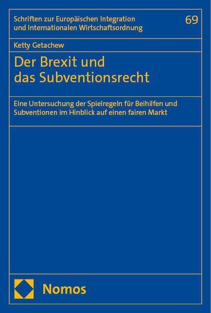 Product Image: Der Brexit und das Subventionsrecht
