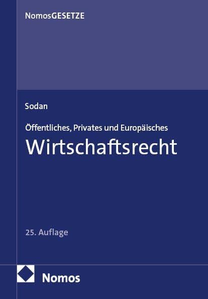 Öffentliches, Privates und Europäisches Wirtschaftsrecht Law