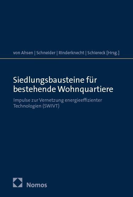 Siedlungsbausteine für bestehende Wohnquartiere Law