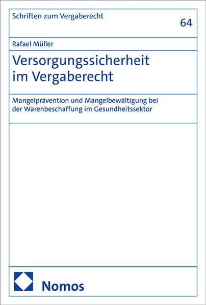 Versorgungssicherheit im Vergaberecht Law