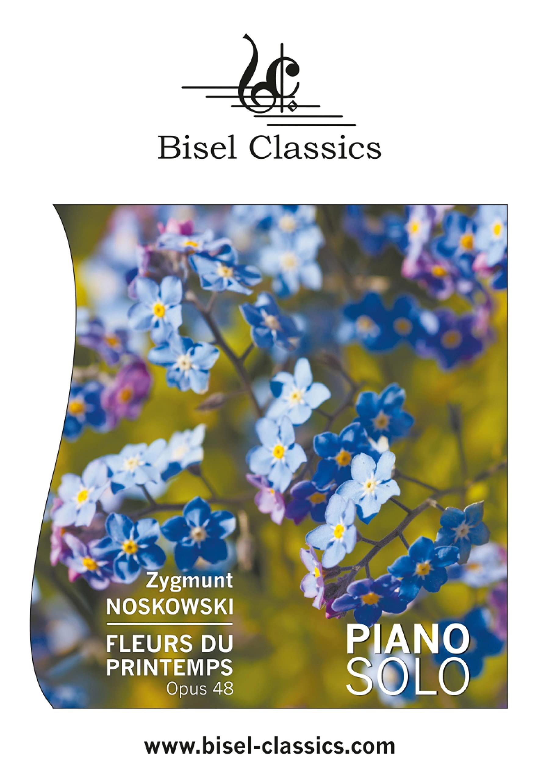 Fleurs du Printemps - Vier Charakterstücke für Piano, Opus 48: Piano Solo Sheet Music