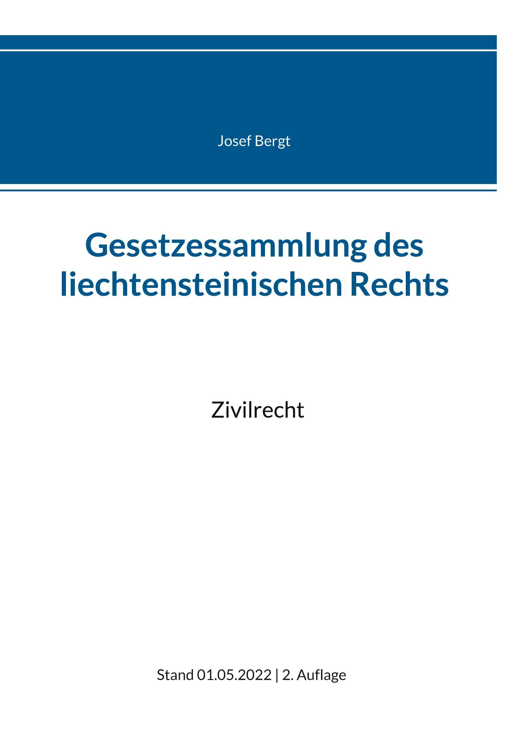 Gesetzessammlung des liechtensteinischen Rechts Law