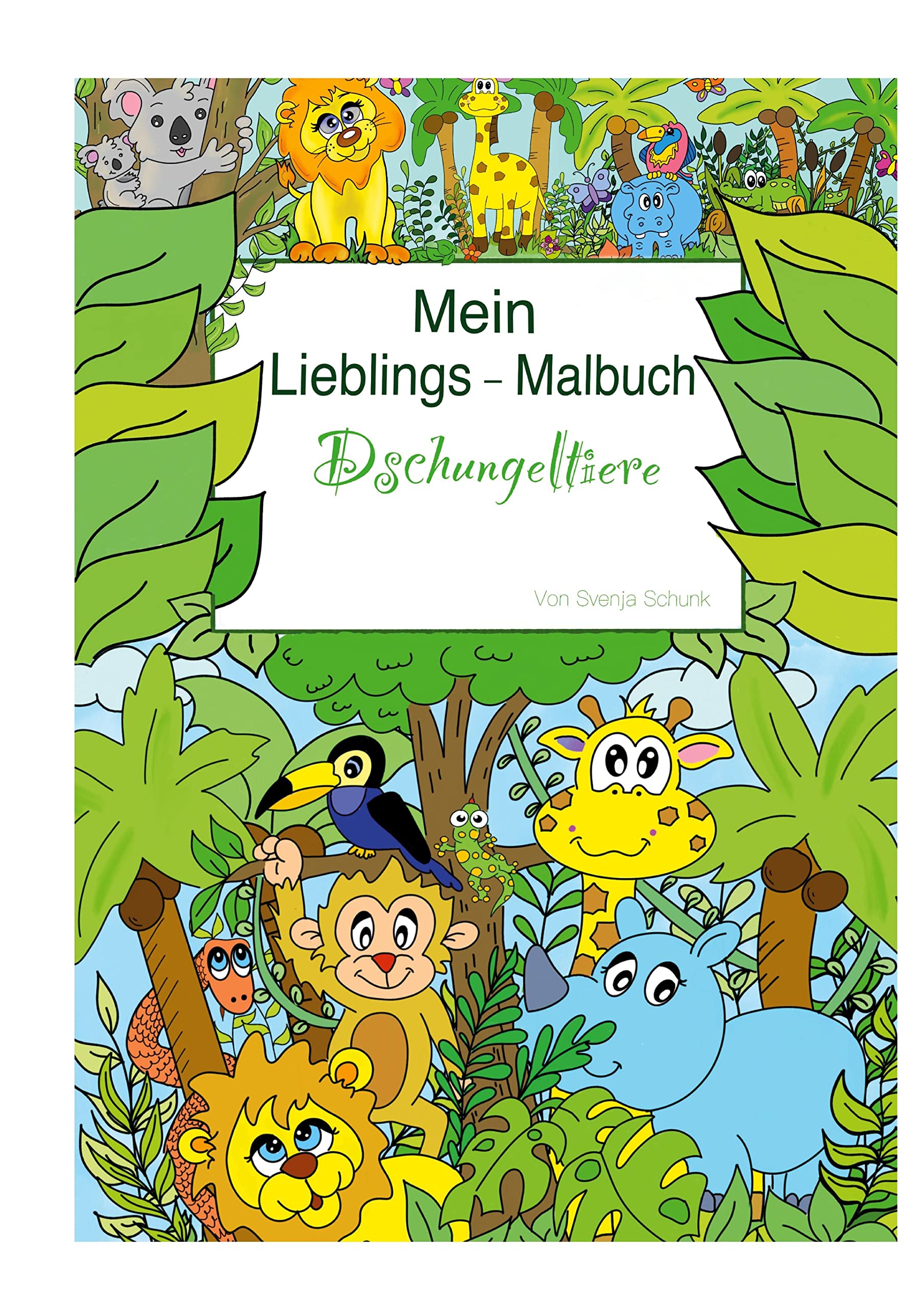 Mein Lieblingsmalbuch: Dschungeltiere Non-fiction