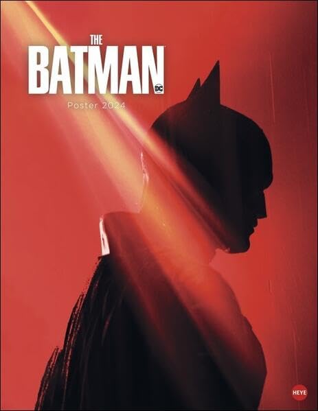 Batman Posterkalender 2024. Cooler Wandkalender mit den 12 besten Filmpostern für DC-Fans. Kultiger Wand-Kalender mit Batman und seinen Feinden 34 x 44 cm. Contemporary literature Books