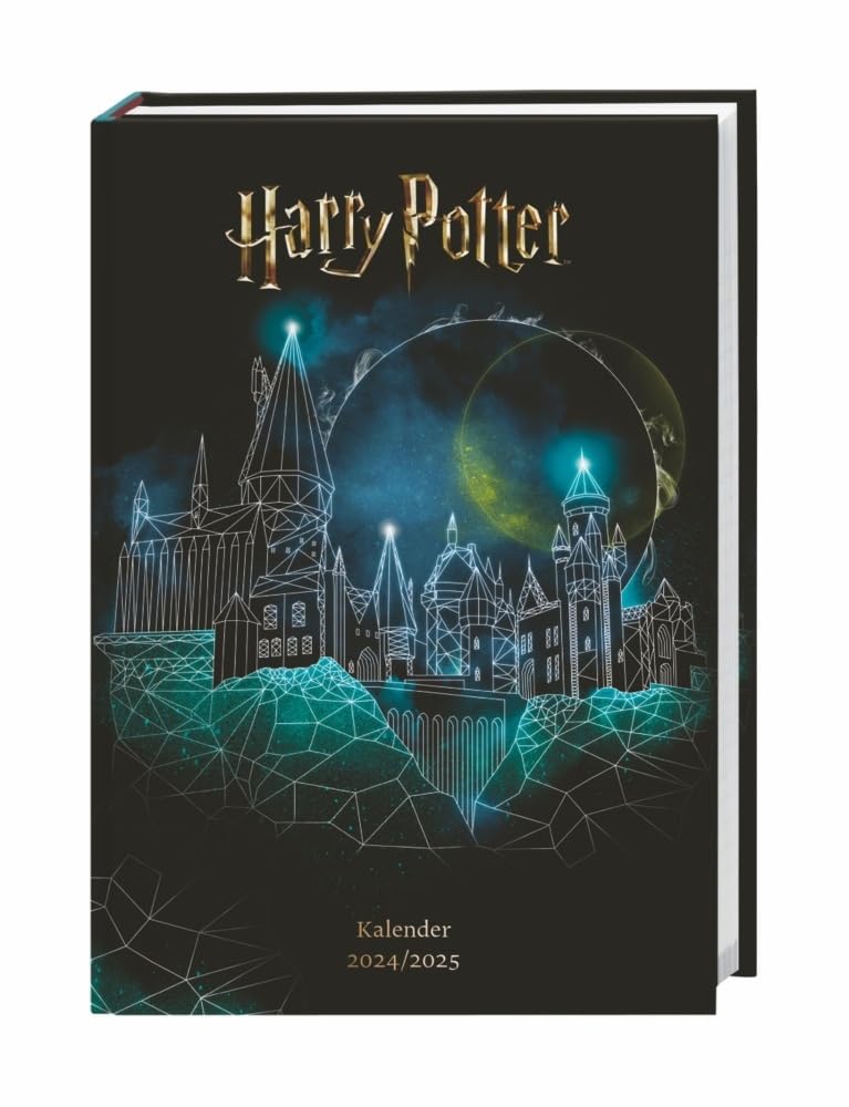 Harry Potter Schülerkalender A5 2024/2025: 17 Monate ab August 2024. Ein Terminplaner voller Magie für das Schuljahr 2024/25 mit Bildern aus der Welt ... x 21,5 cm (Kino-Entertainment Kalender Heye) Film, Art & Culture