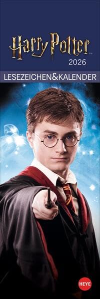 Harry Potter Lesezeichen & Kalender 2026: Als kleine Aufmerksamkeit zu Weihnachten für echte Fans: Zuerst Kalender, dann Lesezeichen. (Lesezeichen & Kalender Heye) Film, Art & Culture