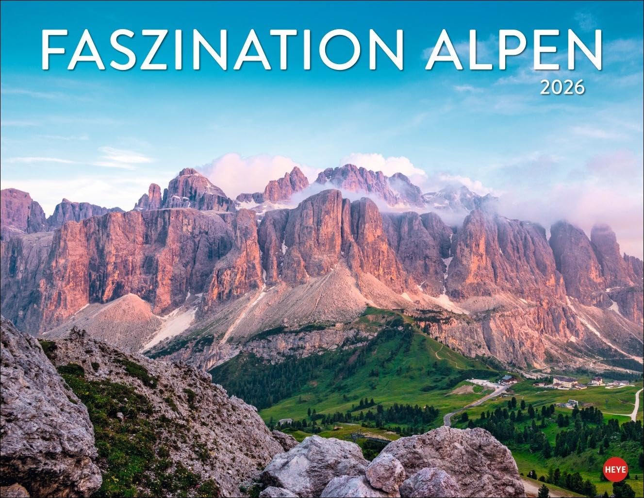 Faszination Alpen Posterkalender 2026: Traumhafte Berg-Panoramen in einem Wandkalender. Dekorativer Poster-Kalender mit Monatskalendarium. Leisure, Home & Garden