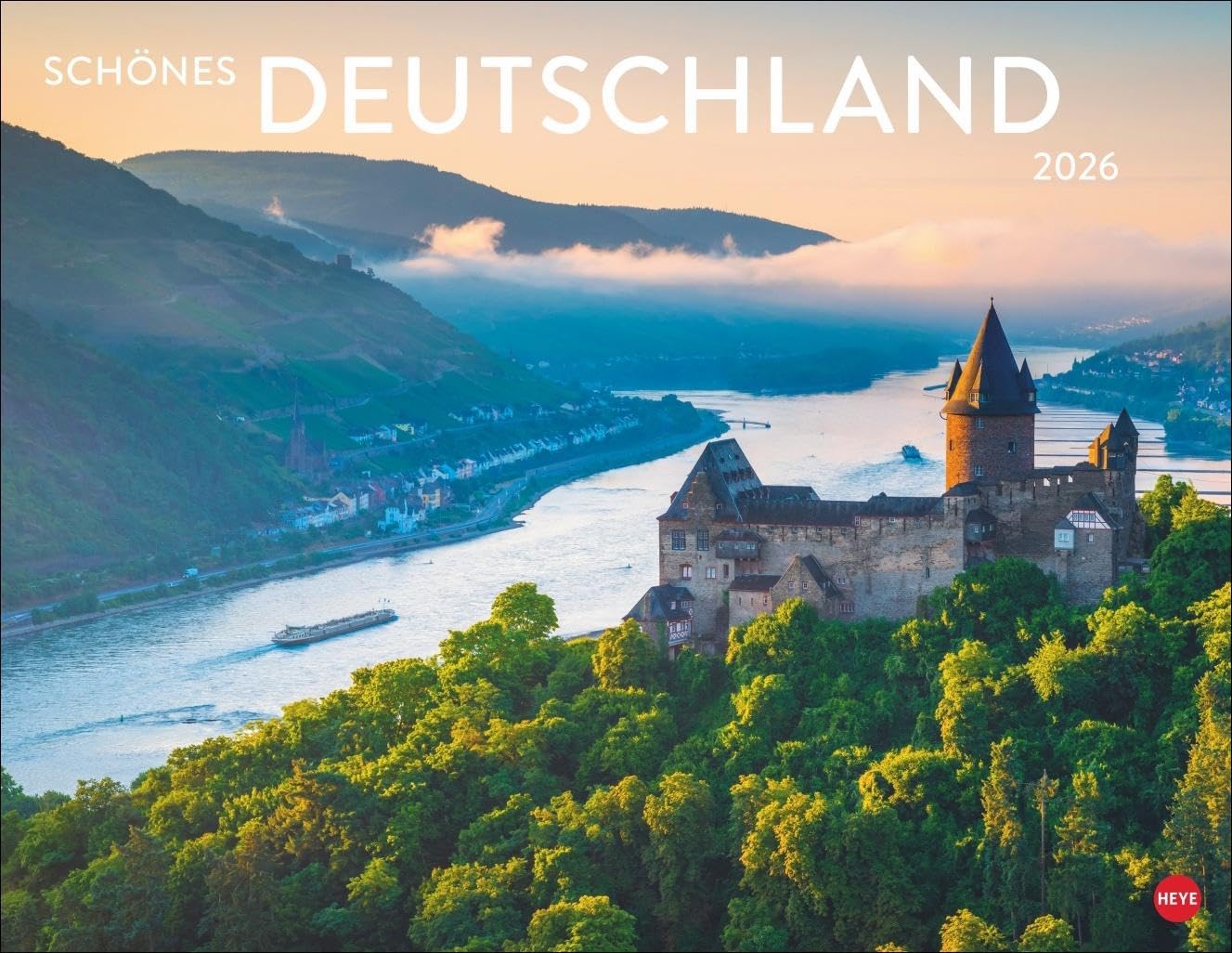 Schönes Deutschland Posterkalender 2026: Reise-Kalender mit 12 atemberaubenden Fotografien von der Nordsee bis zum Bodensee. Landschaften-Wandkalender 2026. 44 x 34 cm. Querformat. Leisure, Home & Garden