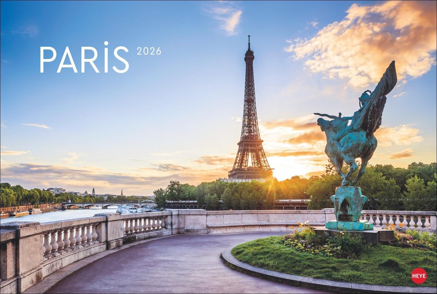 Paris Edition 2026: Ein Must-have für alle Fans der Stadt der Liebe: Die schönsten Seiten der französischen Hauptstadt in einem großen Fotografie-Kalender im Format 58 x 39 cm Photography