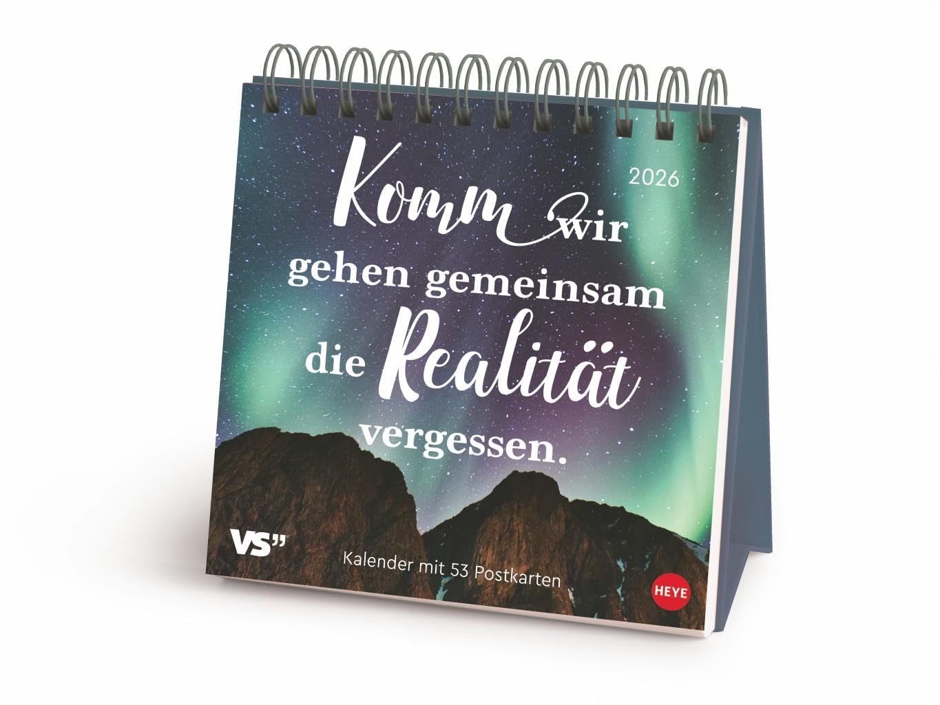 Visual Statements Premium-Postkartenkalender 2026: Woche für Woche motivierende Weisheiten und kluge Zitate zum Sammeln und Verschicken. ... Typo Art-Design (Postkartenkalender Heye) Photography