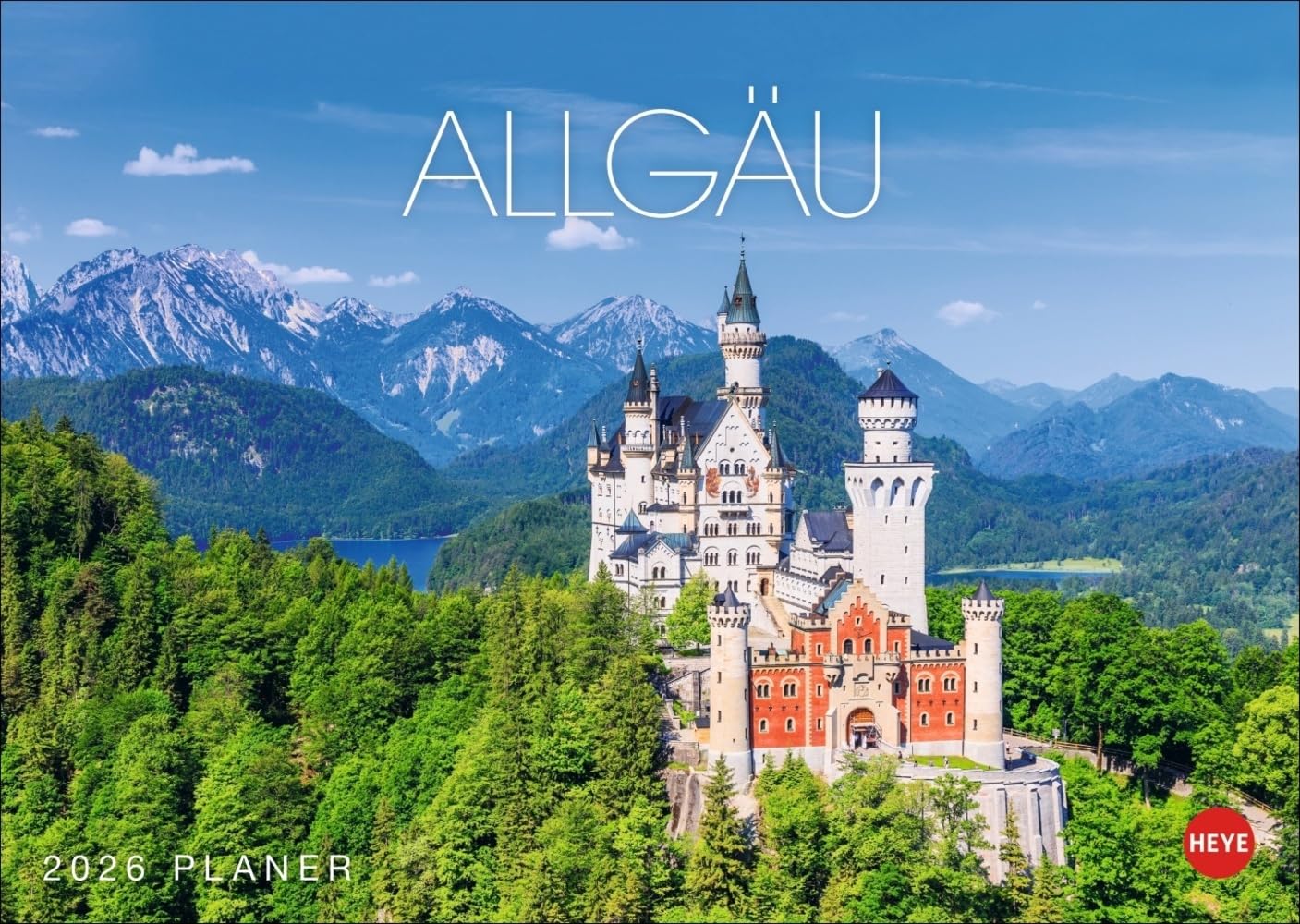 Allgäu Planer 2026: Die Landschaft des Allgäus in Szene gesetzt: Foto-Wandkalender 2026 mit viel Platz für Termine und Notizen. Format 31 x 22 cm Business, Finance & Career