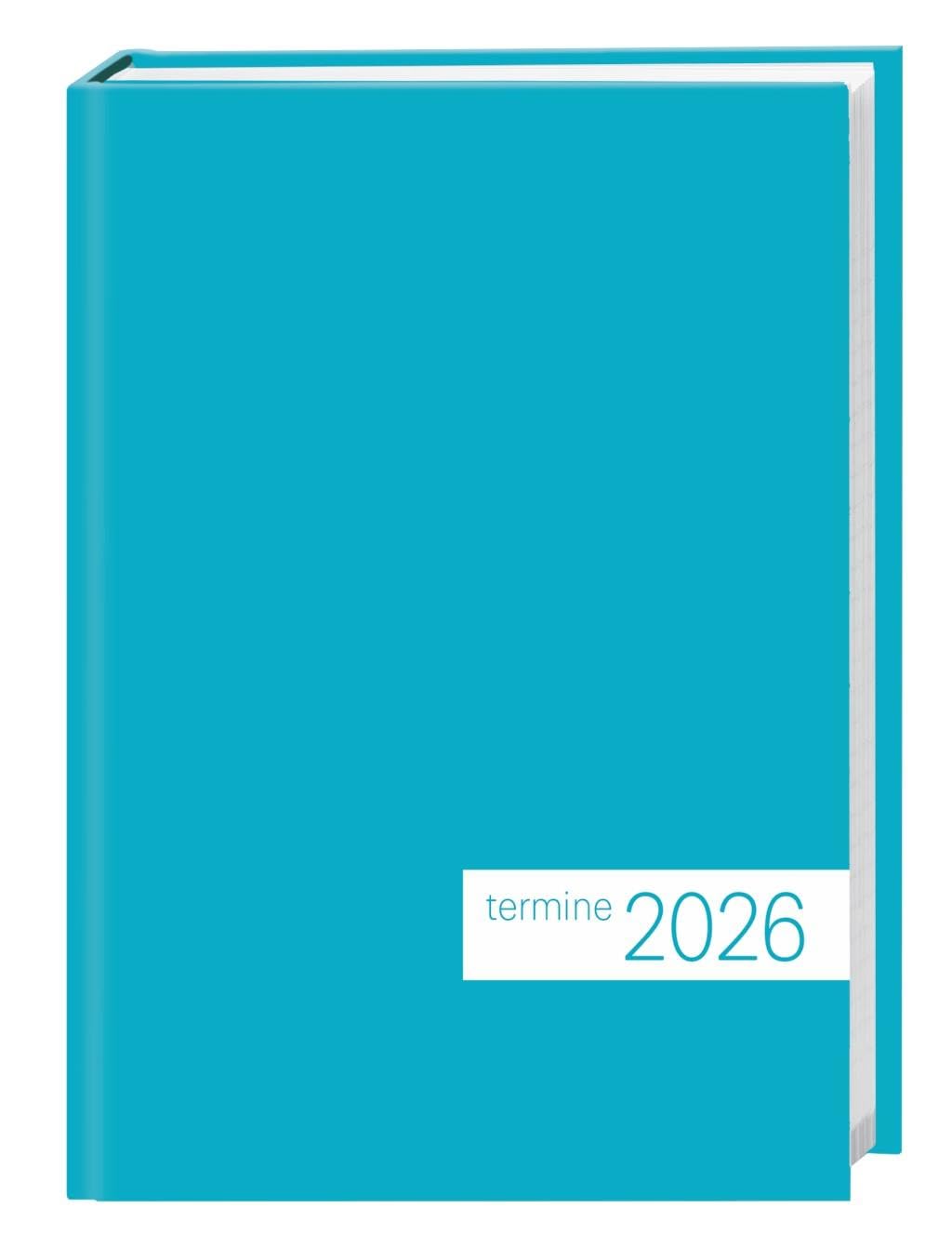 times&more Petrol Kalenderbuch 2026: Bunter Buch-Kalender mit flexiblem Umschlag. Handlicher Wochenplaner. Taschenkalender 2026 zum Planen von ... zum Planen von Terminen. (Bürokalender Heye) Business, Finance & Career