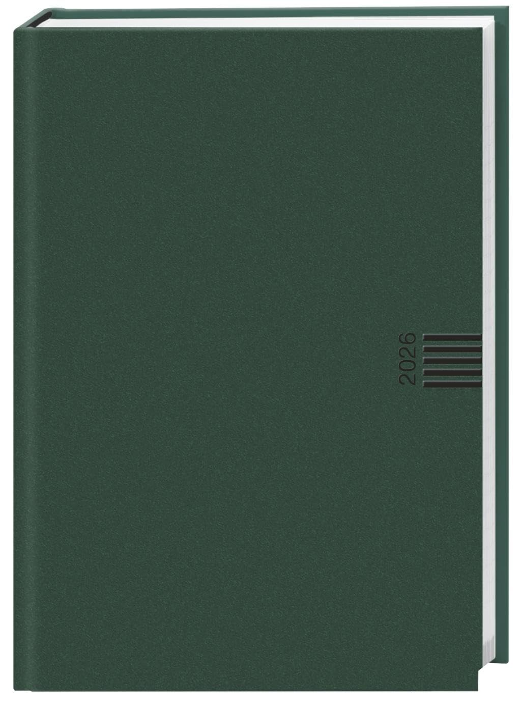 Tages-Cheftimer A5, grün 2026: Grüner Terminkalender mit Tageskalender. Buch-Kalender mit Lesebändchen und Eckperforation. Wattierter Taschenkalender zum Planen von Terminen. (Kalenderbücher Heye) Business, Finance & Career