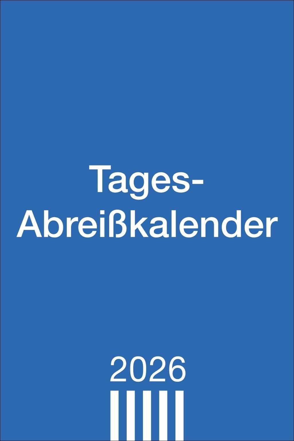 Tagesabreißkalender groß 2026: Praktischer Tischkalender zum Abreißen. Büro-Kalender mit großer Datumsanzeige, Anekdoten und Rätsel. Tageskalender zum Aufstellen. (Tagesabreißkalender Heye) Business, Finance & Career