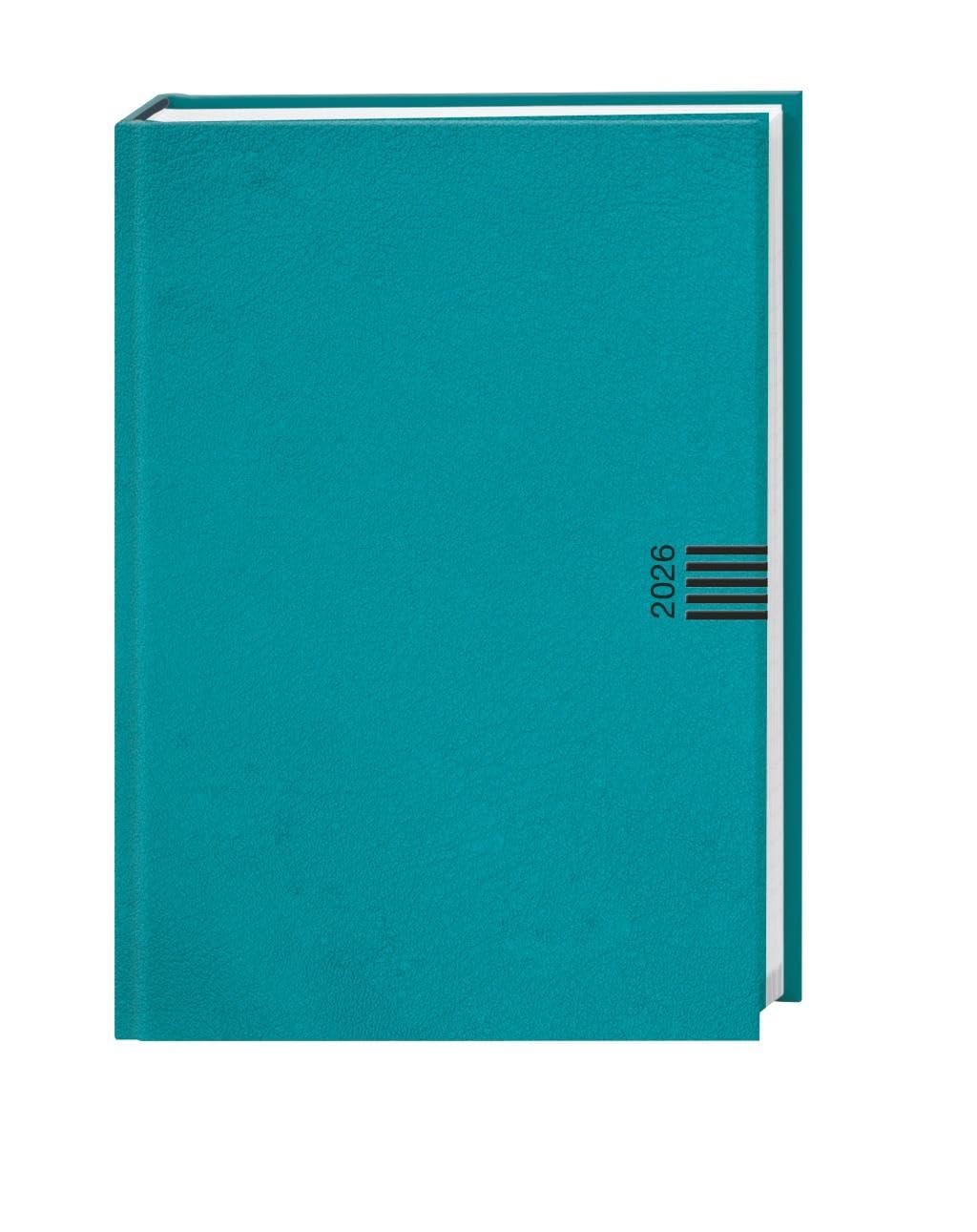 Wochen-Cheftimer A5, petrol 2026: Alle Termine stets dabei: Praktischer Buchkalender im formschönen Design, der in jede Tasche passt. Neutraler Planer im Format 15,2 x 21,5 cm (Kalenderbücher Heye) Business, Finance & Career