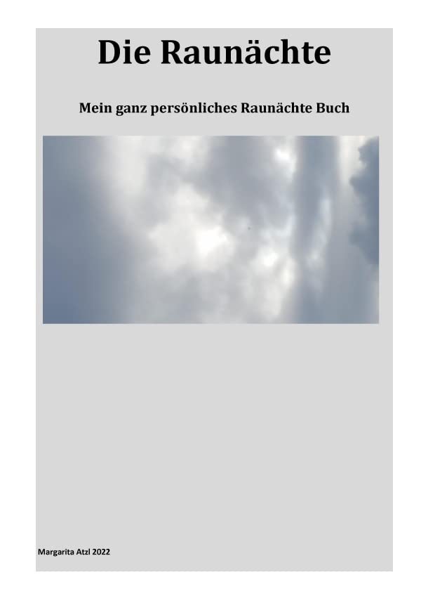 Die Raunächte: Mein ganz persönliches Raunächte Buch Business, Finance & Career