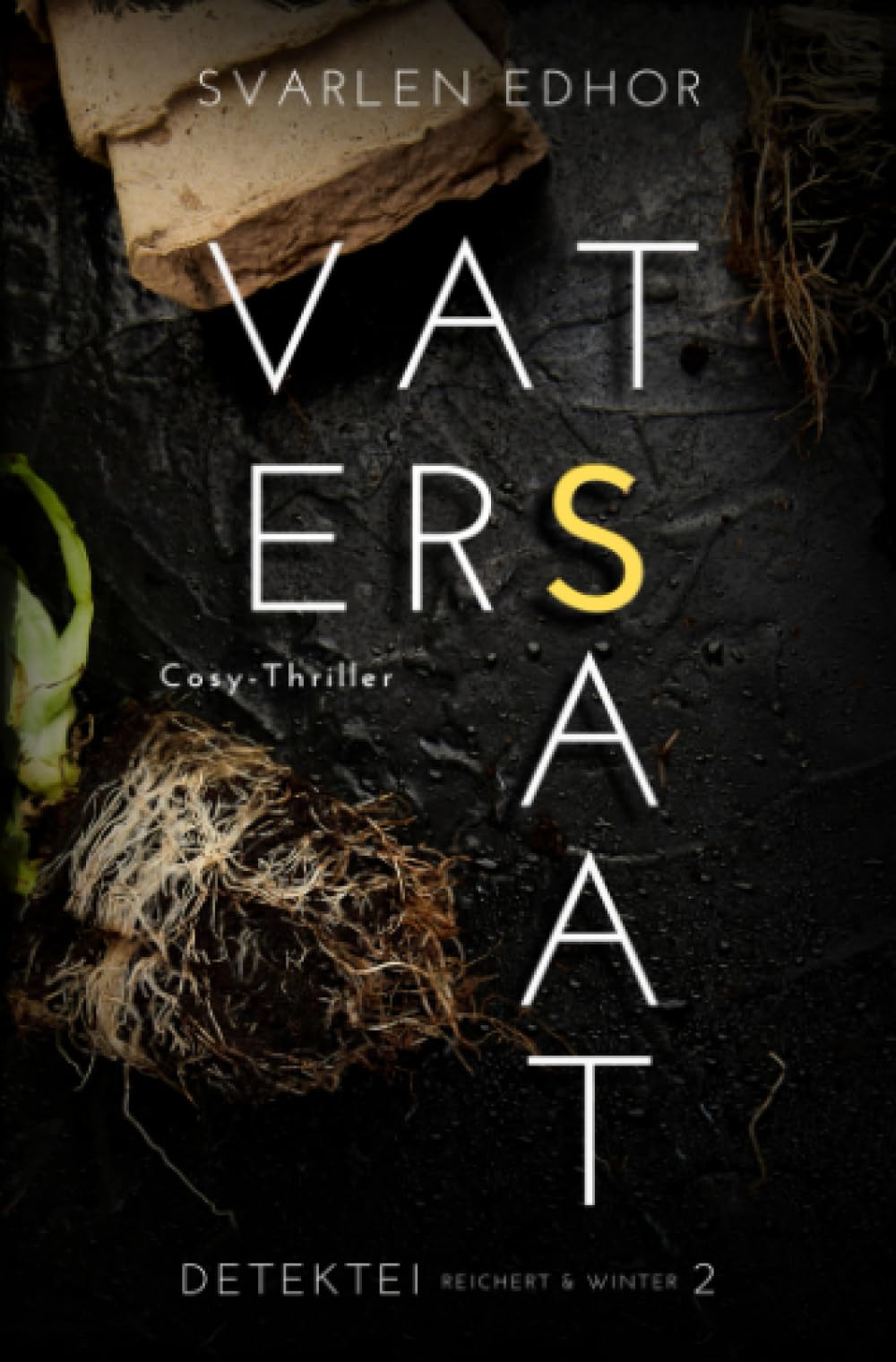 VATERSSAAT: Kriminalroman - Detektei Reichert und Winter - Band 2: Buchhandelsausgabe: Cover matt, Format: 12x19 cm book