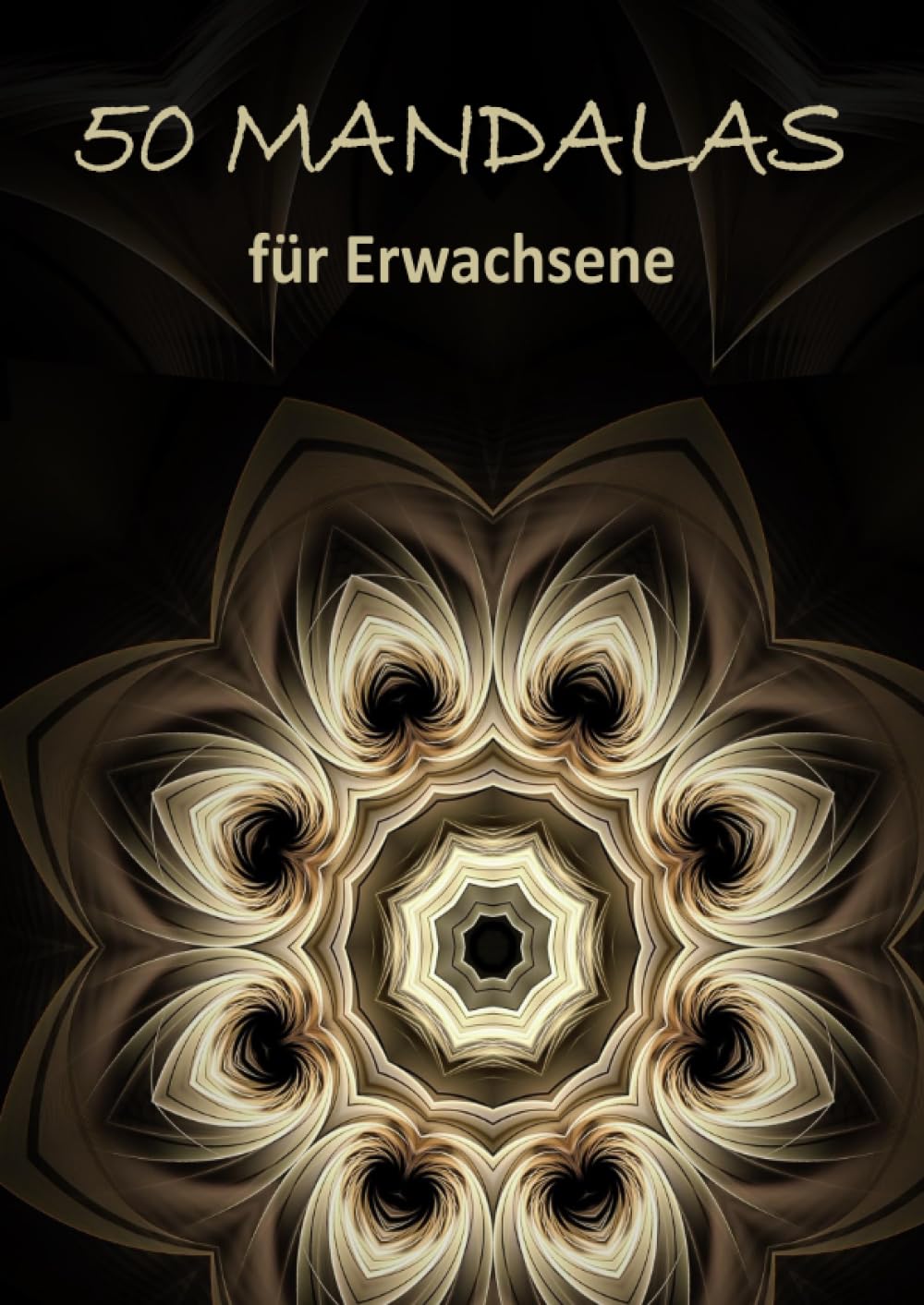 50 Mandala Ornamente: Malbuch für Erwachsene mit entspannenden und inspirierenden Designs Manga