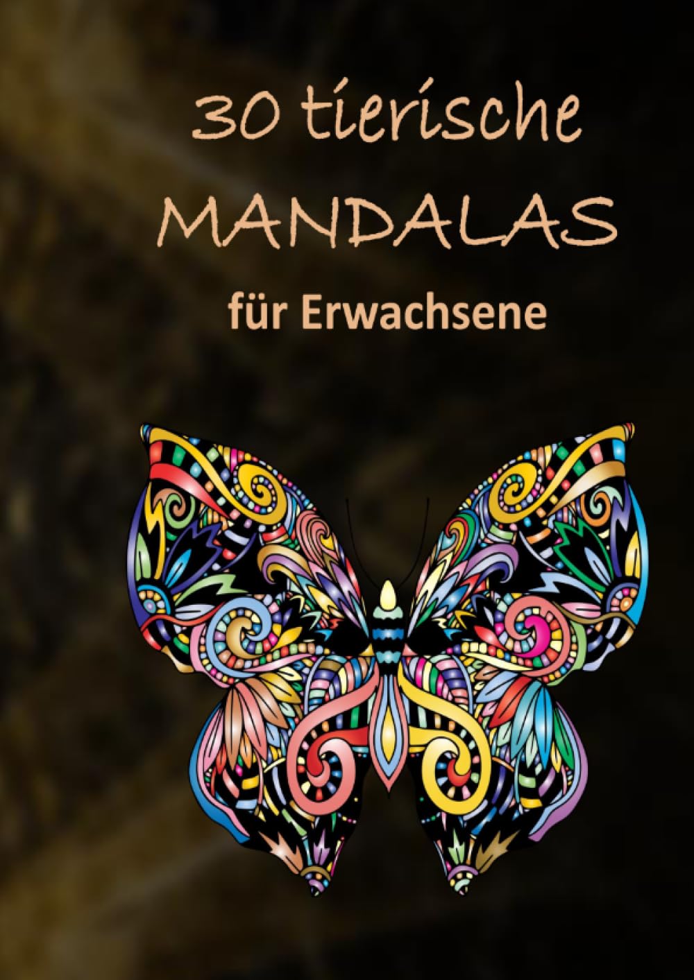 30 tierische Mandalas: Malbuch für Erwachsene mit entspannenden und inspirierenden Designs Manga