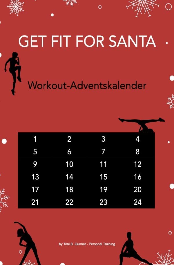 Get fit for Santa - Workout-Adventskalender Health, Nutrition & Fitness