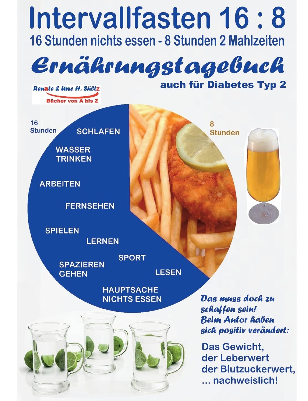 Intervallfasten 16:8 Ernährungstagebuch - auch für Diabetes Typ 2 book