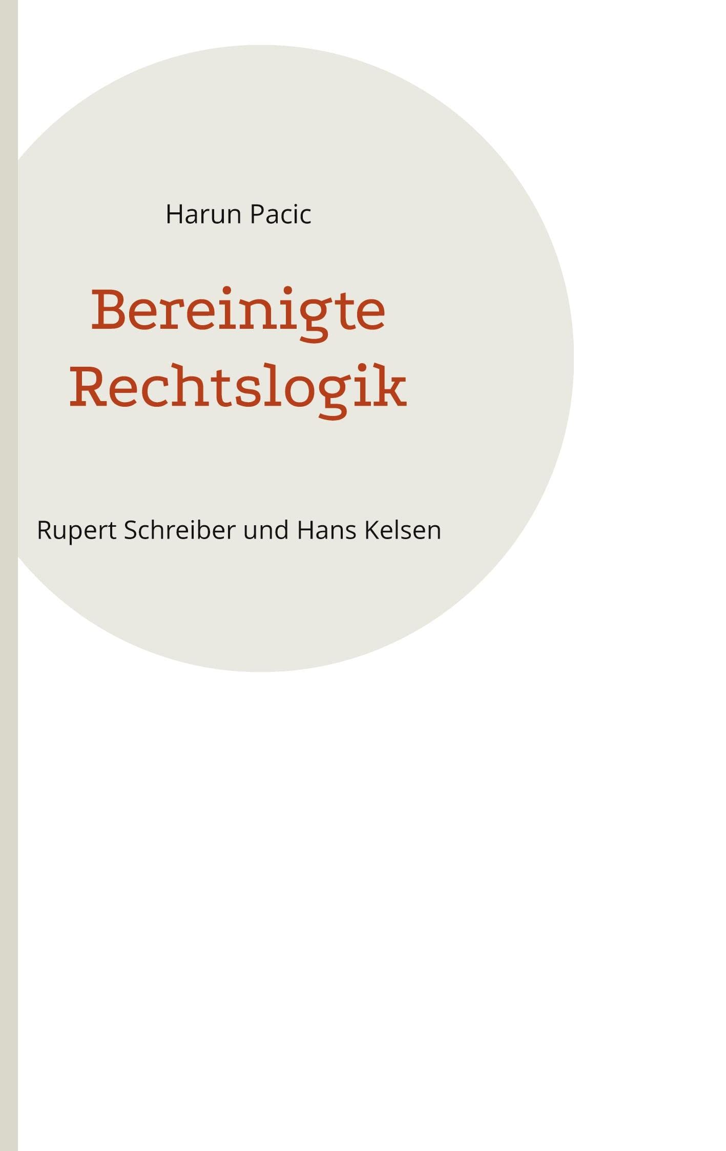 Bereinigte Rechtslogik: Rupert Schreiber und Hans Kelsen Law