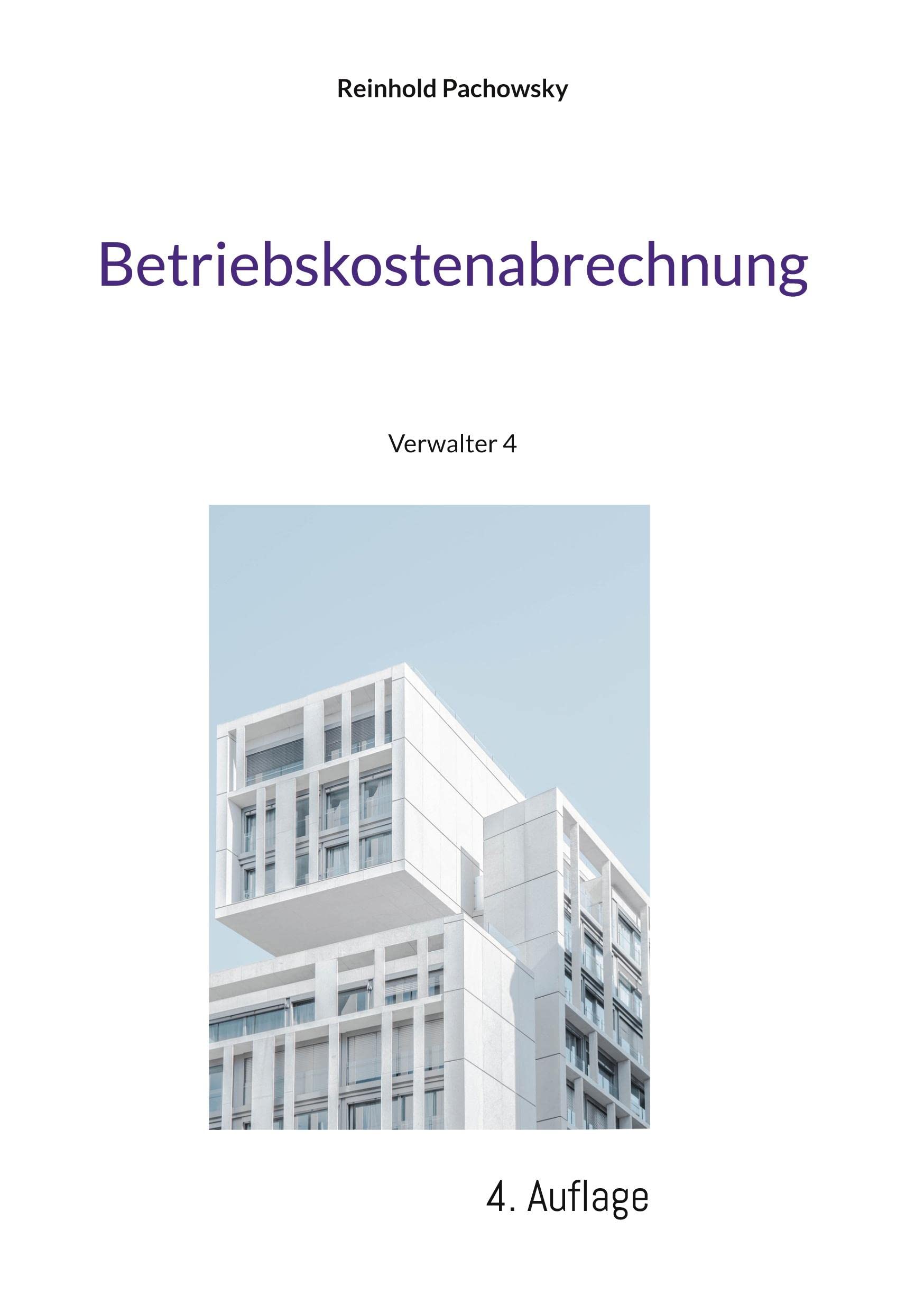 Betriebskostenabrechnung: Verwalter 4 Law