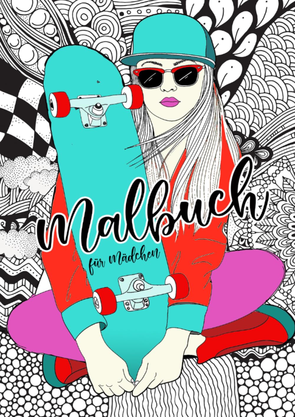 Malbuch für Mädchen Zentangle: Malbuch für Mädchen ab 12 Jahren | Malbuch für Jugendliche | Kreativität, Entspannung & Spass | Geschenk Jugendliche ... & Spass | Geschenk Jugendliche Mädchen Film, Art & Culture