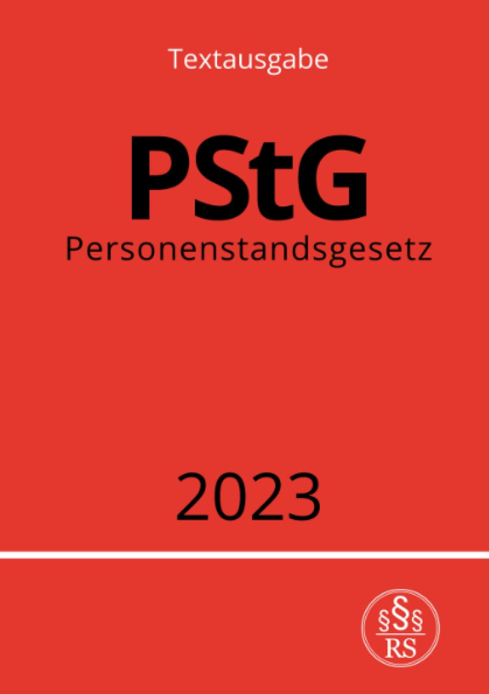 Personenstandsgesetz - PStG 2023: DE Law
