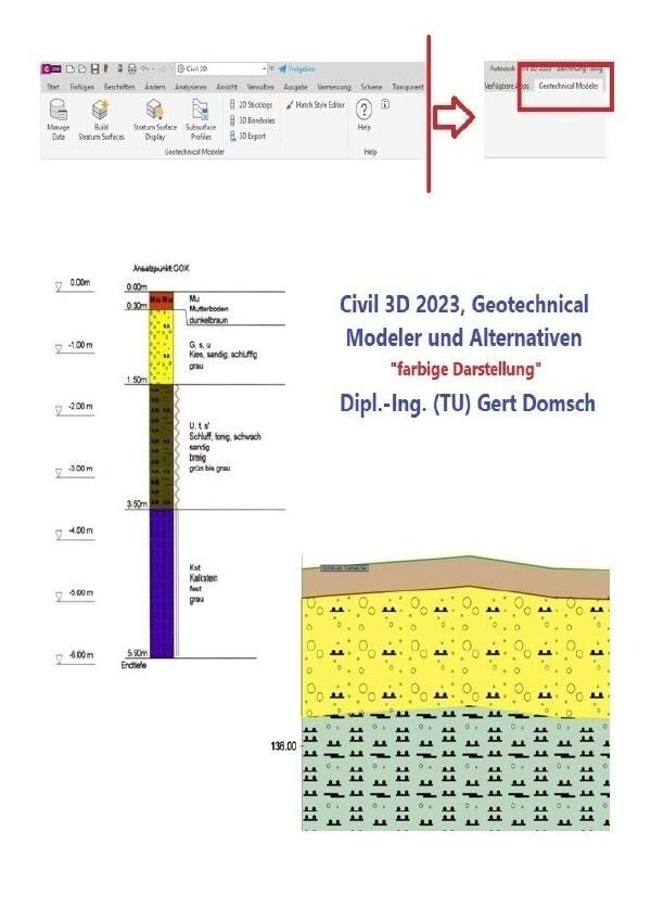 Civil 3D Version 2023 / Civil 3D 2023 Geotechnical Modeler und Alternativen " farbig für Anwender": 7. Buch, Civil 3D ergänzende Funktionen, Funktionserweiterung zur Information, Version 2023 Business & Technology